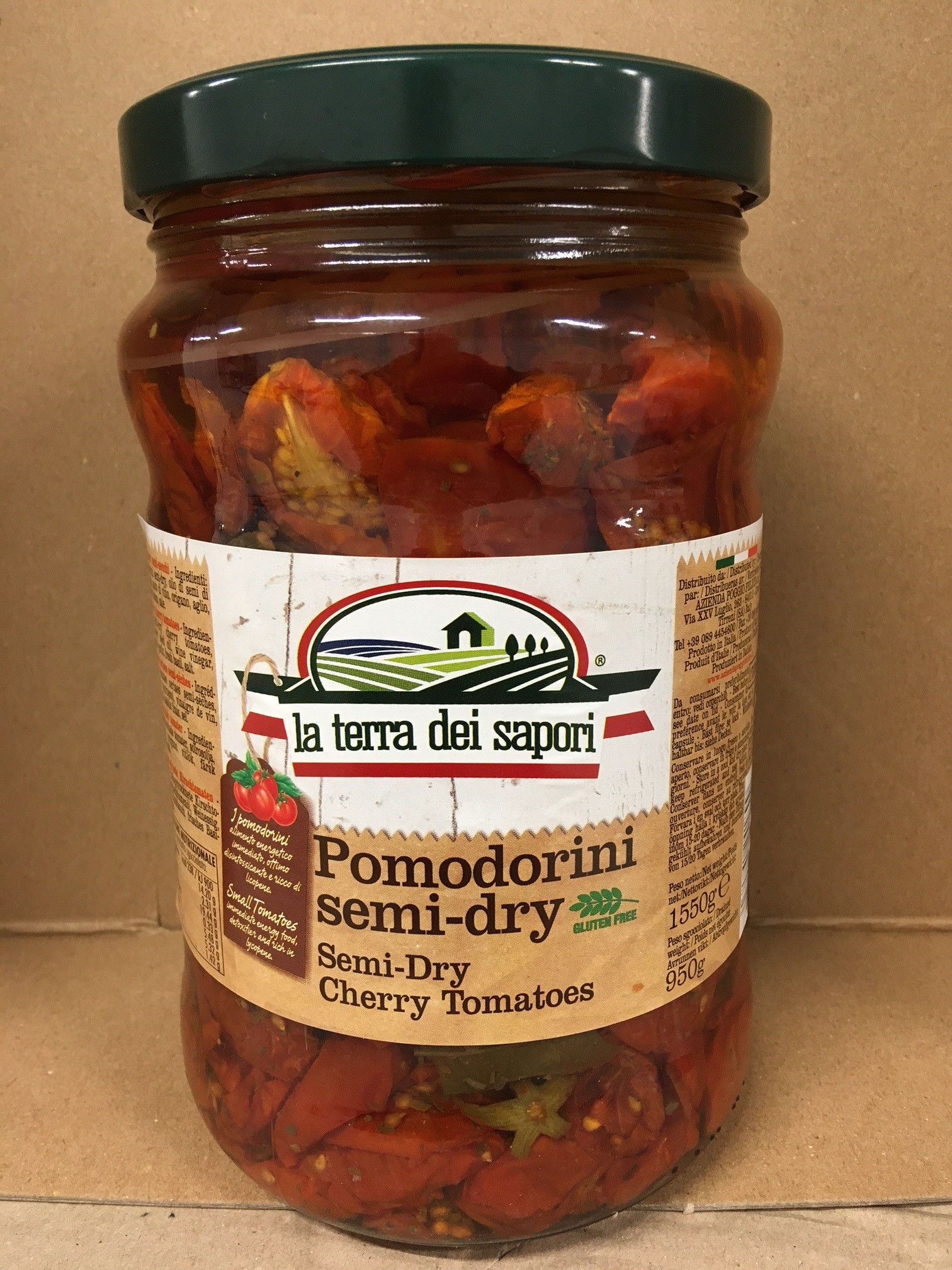 Cherrytomater Semidry