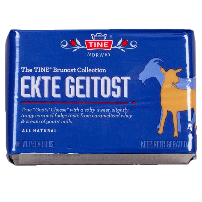 33+ Ægte Norsk gedeost 500g BLÅ