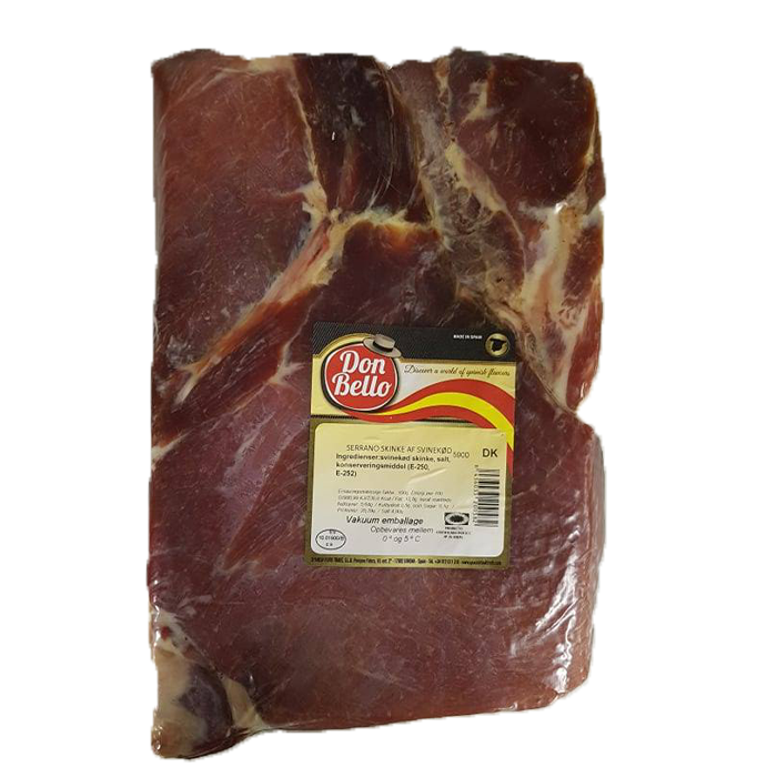 Serrano Skinke blok 5 kg