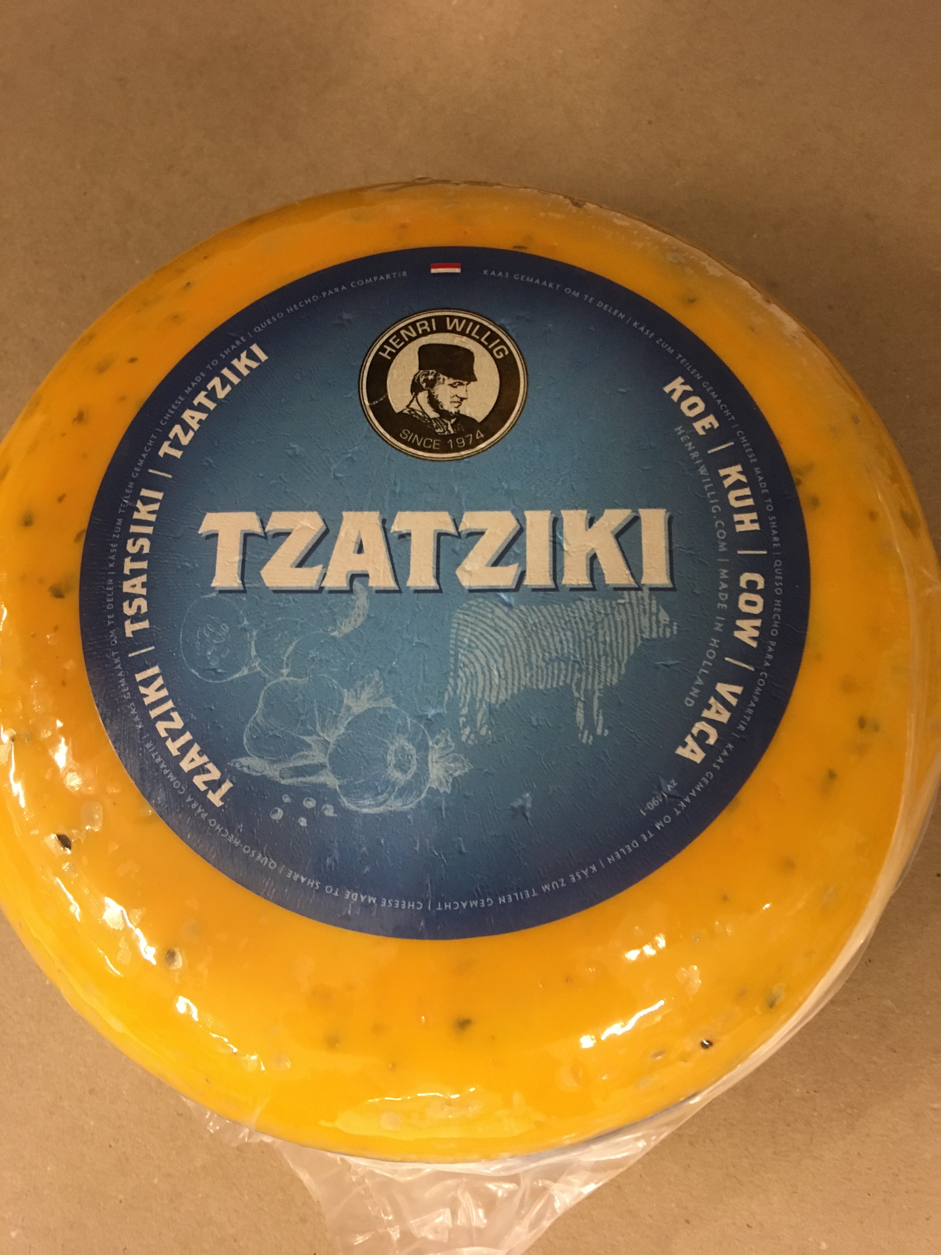 Gouda m/Tzatziki 4,5 kg