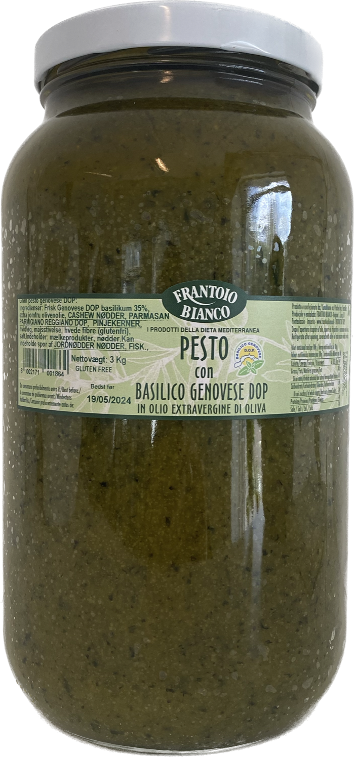 PESTO GRØN GENEOVESE DOP EXTRA, 3 KG