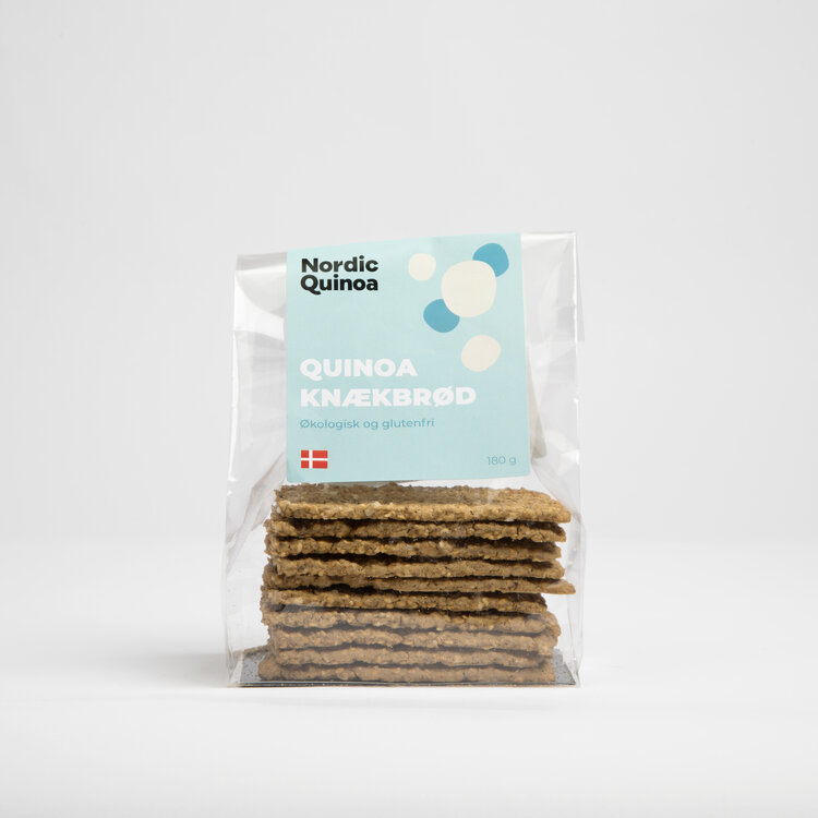 Quinoa Knækbrød øko glutenfri 180g Blå