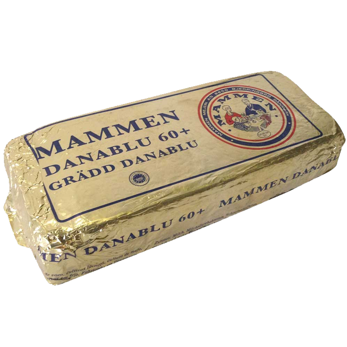 60+ Danablu Mammen  2 kg FIRKANTET