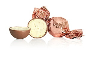kobber Cocoture flødechoko. med rom og lime