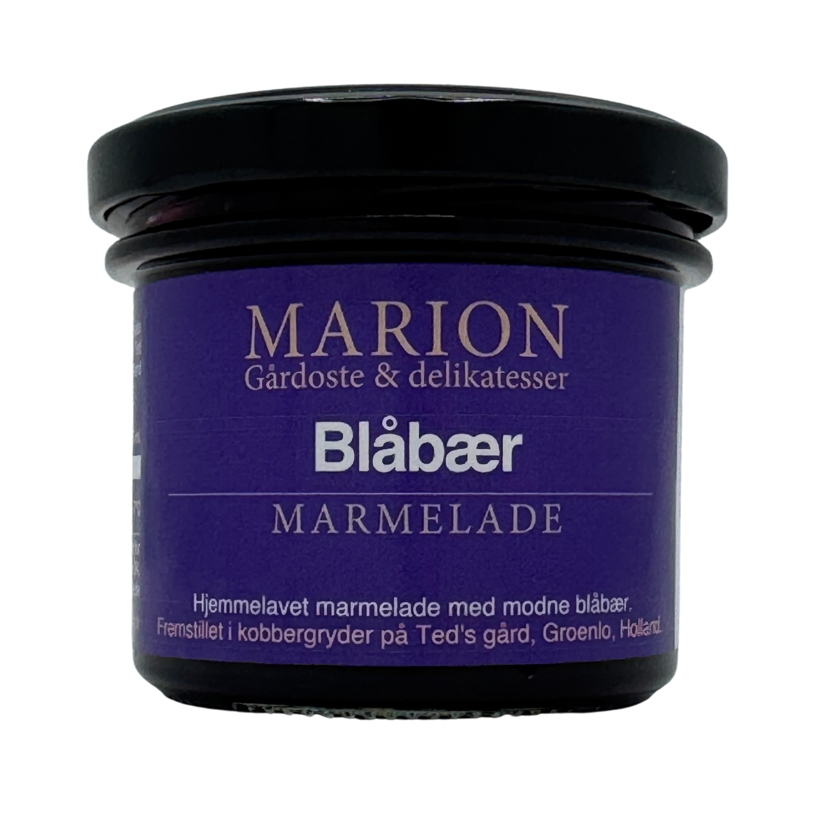 Marion's marmelade Blåbær 125 gr