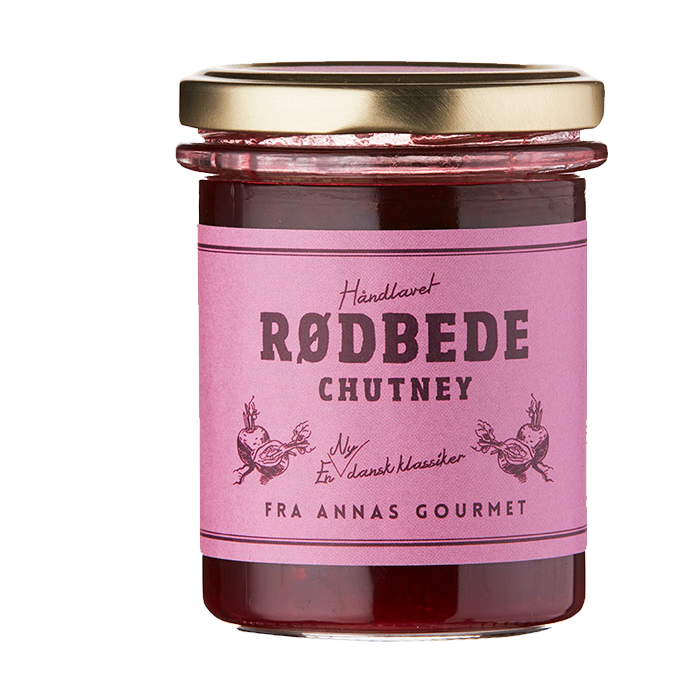 Annas Gourmet Rødbede chutney 200 gr.