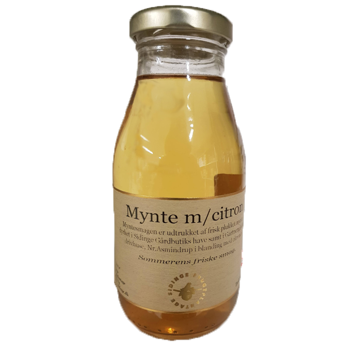 Mynte m/citron saft 250 ml.