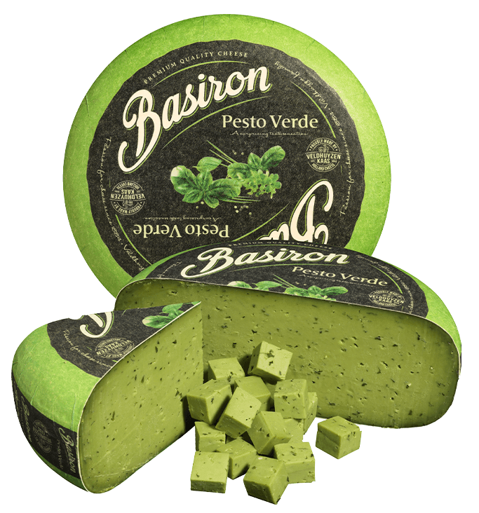 Gouda m/grøn pesto