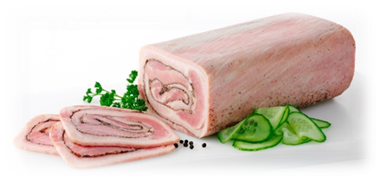 Rullepølse m/peber 2 kg