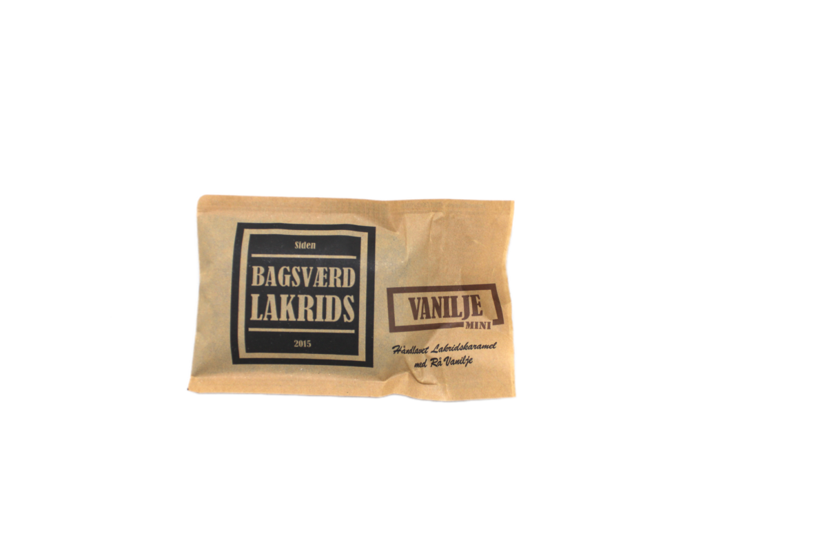 Bagsværd lakrids Vanilje MINI 40 gr